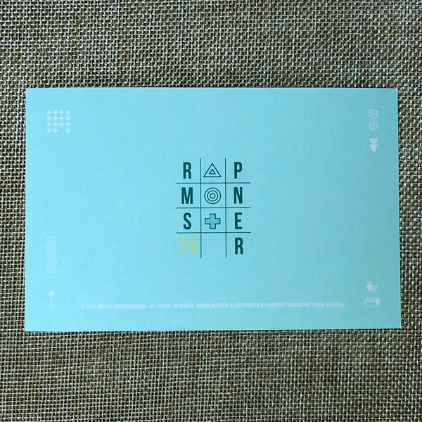 BTS RM 3/5 [ 3rd Muster ARMY.ZIP ] Official Postcard Photo / New / Gift