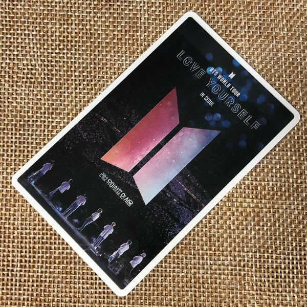 BTS GROUP #18 [Love Yourself Movie] Official Ticket Photocard Photo / New / Gift