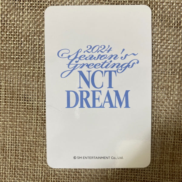 NCT RENJUN [ 2024 Season's Greetings ] Official Trading Photocard / New / Gift