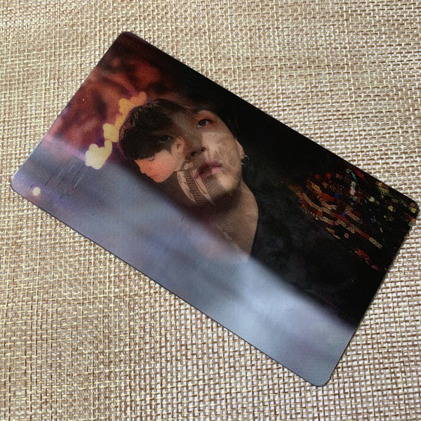 BTS SUGA [ THE WINGS Concept Book ] Official Lenticular Photocard / New / Gift