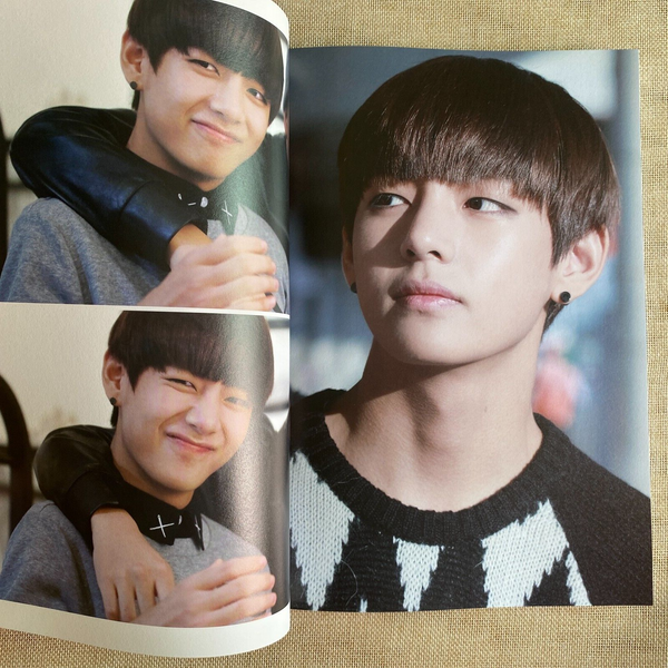 BTS V [Love Revolution Exhibition Photobook] 182 pg, 21x29 cm / New, Rare / Gift