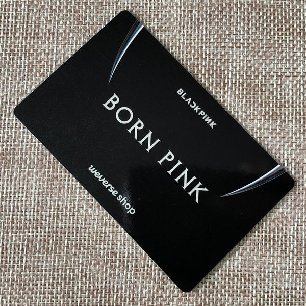 BLACKPINK JENNIE #2 [ Born Pink ] Official Photocard, WEVERSE POB / New / Gift