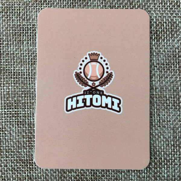 IZ*ONE HITOMI [ DICON Rewind Kassette Fankit ] Official Photocard / New / Gift