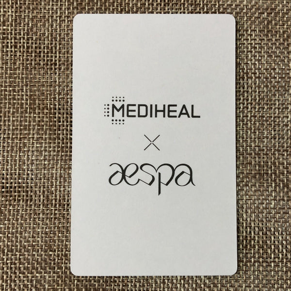 AESPA GISELLE #2 [ MEDIHEAL ] Official Photocard, SM TOWN / New / Gift