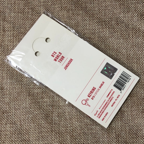 BTS JUNGKOOK [ World Tour Love Yourself Seoul ] Official Keyring / New / Gift