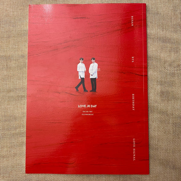 BTS JUNGKOOK [ LOVE JK DAY Exhibition Photobook ] 54 pg, 21x29 cm / New / Gift