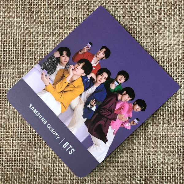 BTS GROUP [ Samsung Galaxy Z Flip 4 ] Official Photocard, Limited / New / Gift