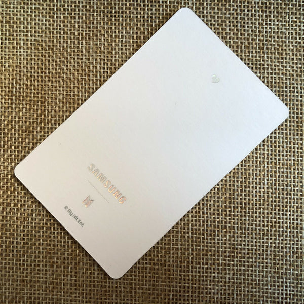 BTS J-HOPE [ Samsung Galaxy S20 ] Official Photocard / New, Rare / Gift