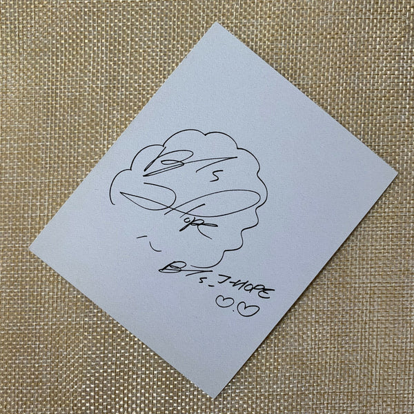 BTS J-HOPE [Young Forever] Official Polaroid Photocard, Special Album / Gift