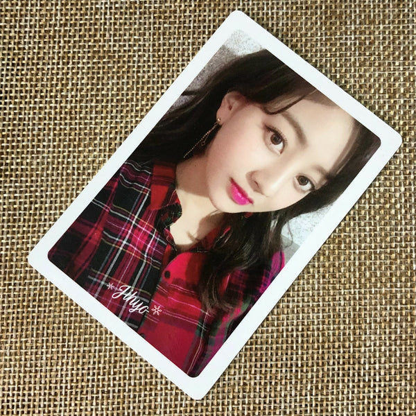 TWICE JIHYO [ Merry & Happy Pre-Order Official Photocard ] 1st Album / New /+GFT