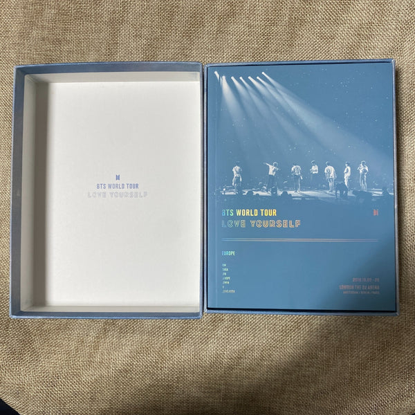 BTS [Love Yourself Europe] Official DVD / Photobook + 2 DVD, No PC / New / Gift