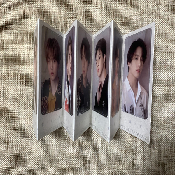 BTS [ 2019 Summer Package ] Official Folding Paper Screen / New, Rare / Gift