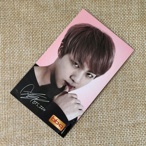 BTS JIN #1 [ BBQ ] Official PhotoCard / New / Gift