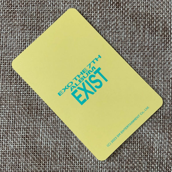 EXO CHEN [ EXIST ] Official Photocard, 7th Album C Ver / New / Gift
