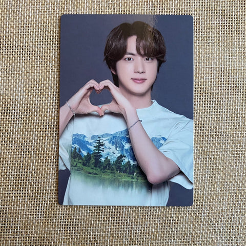 BTS JIN 6/8 [ 2021 Muster SOWOOZOO ] Official Mini Photocard / New / Gift