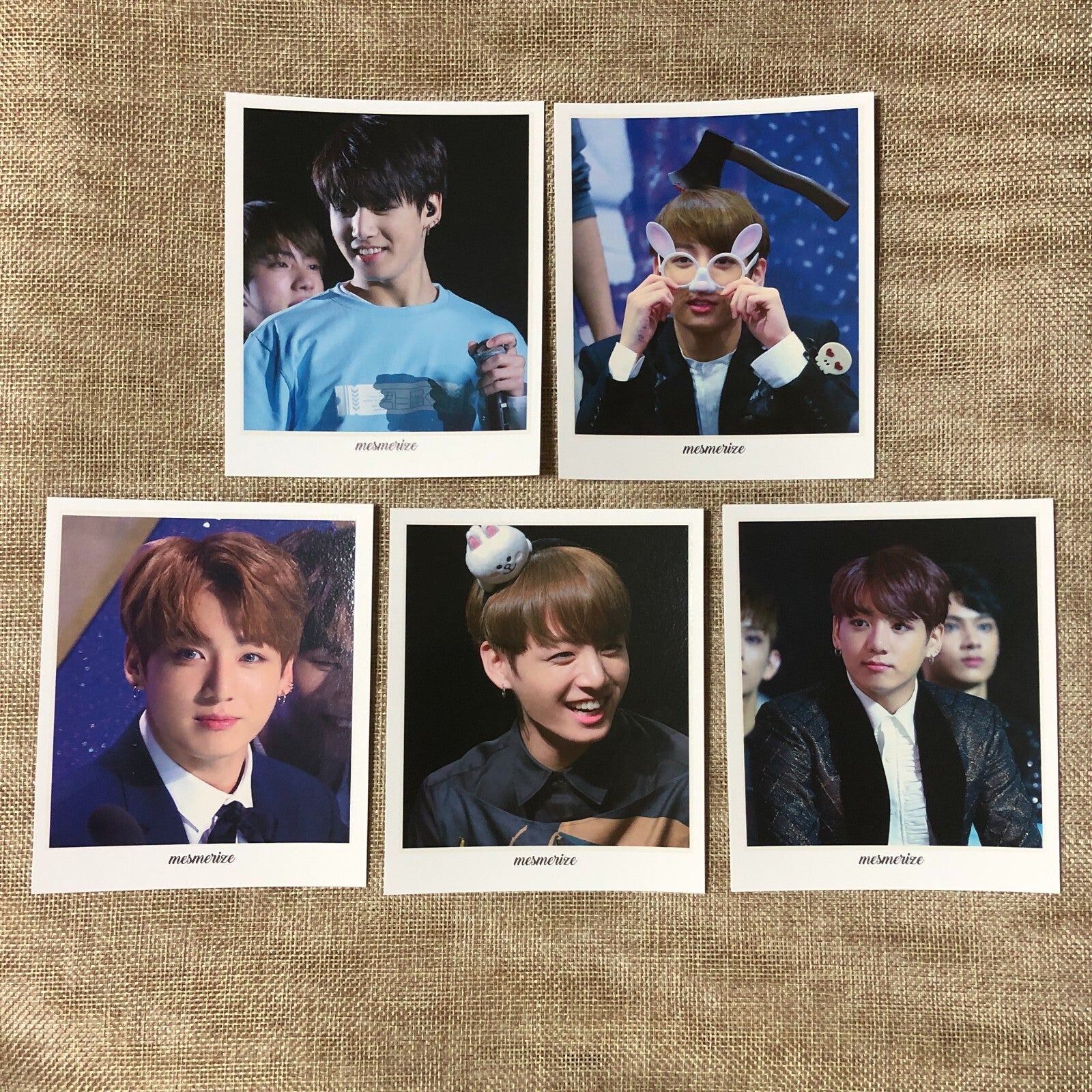 BTS JUNGKOOK [2017 MESMERIZE Exhibition] Photo Photocard Set / New, Rare / Gift