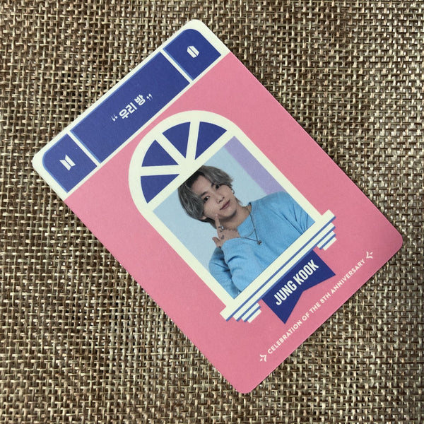 BTS JUNGKOOK [FESTA D-Day Calendar 8th Anniversary] Official Photocard Set /+G