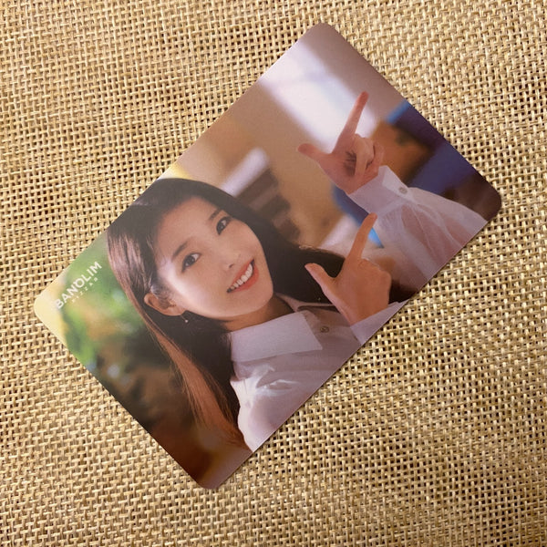 IU #11 [ BANOLIM Pizza ] Official AR Photocard, Limited PVC / New, Rare / Gift