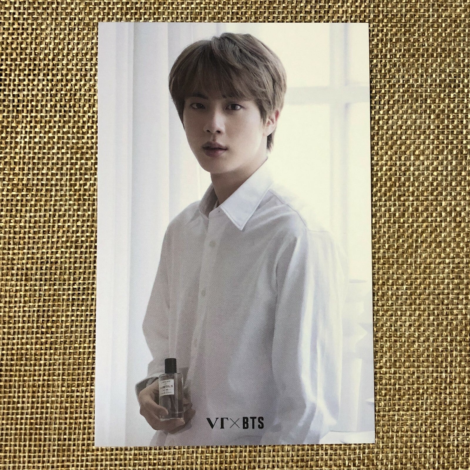 BTS JIN #1 [ VT Cosmetics L'atelier Des Subtils ] Official Postcard / New / Gift
