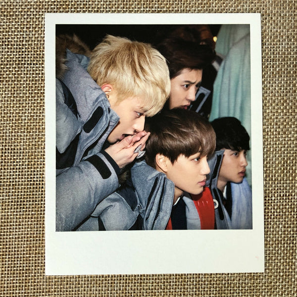 EXO GROUP [SM] Official Goods Polaroid Photocard Set of 2, Postcard / New / Gift
