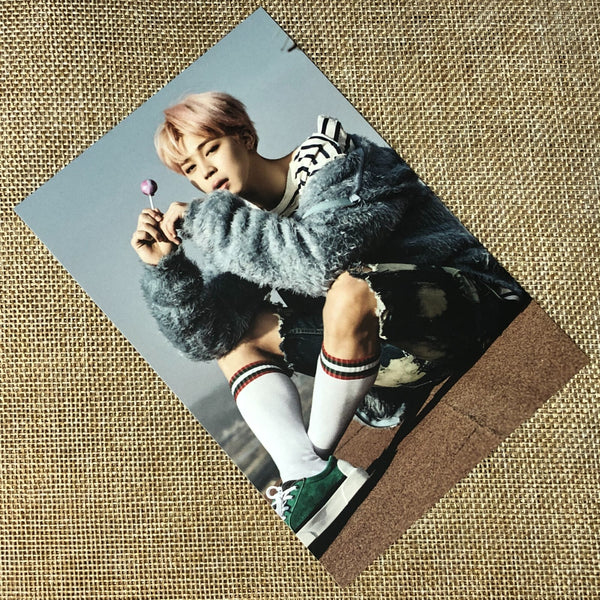 BTS JIMIN [Armypedia You Never Walk Alone] Official Postcard Photocard / Gift