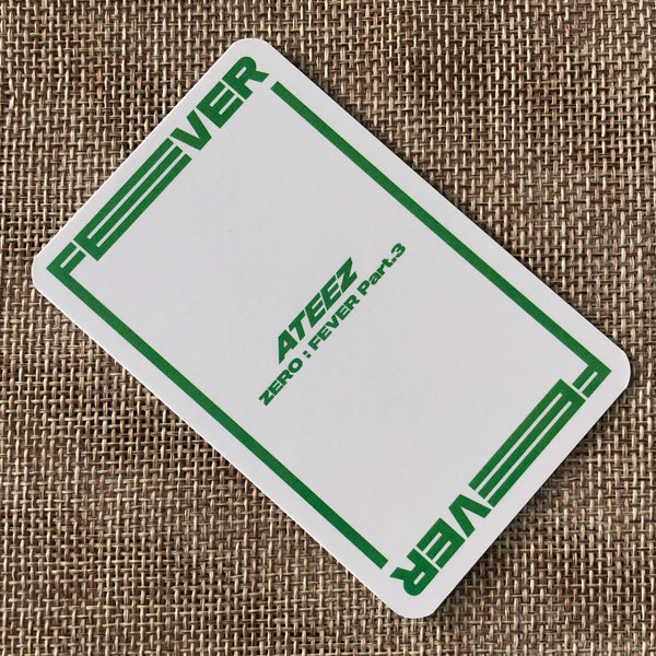 ATEEZ WOOYOUNG [Zero : Fever Part.3 Apple Music] Official Photocard / New / Gift