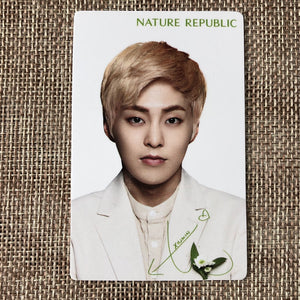 EXO XIUMIN [Nature Republic] Official Limited Photocard, EXO-K / New, Rare /+G