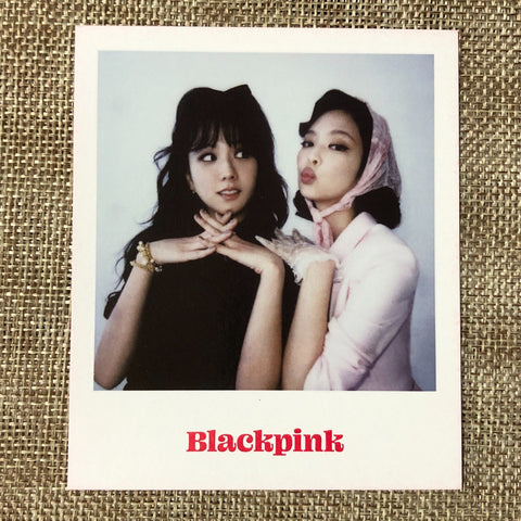 BLACKPINK JISOO JENNIE [2022 Welcoming Collection] Official Postcard / Gift