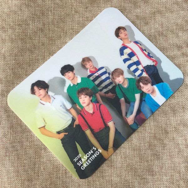 BTS GROUP [ 2020 Season's Greetings ] Official Limited Mouse Pad / New / Gift