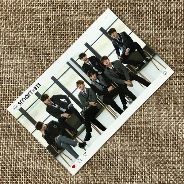 BTS GROUP #8 [ BTS X Smart Uniform ] Official Photocard / New, Rare / Gift