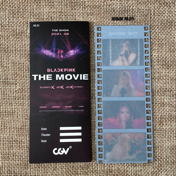 BLACKPINK ROSE [ The Movie ] Official Limited Film Mark / New / Gift