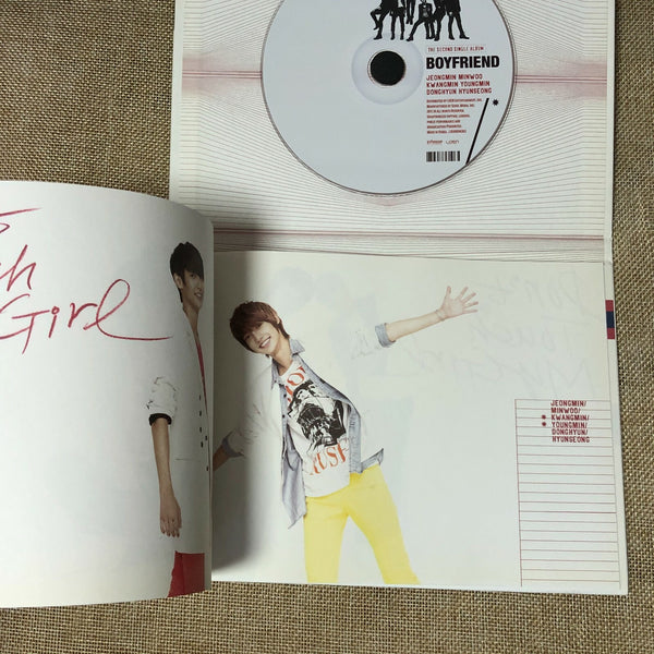 BOYFRIEND [ Don't Touch My Girl ] Official 2nd Single Album / No Photocard