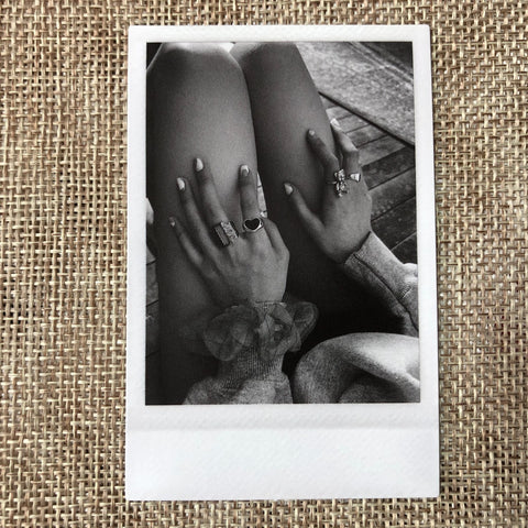 BLACKPINK ROSE #3 [ -R- ] Official Polaroid Photocard, 1st Single / New / Gift