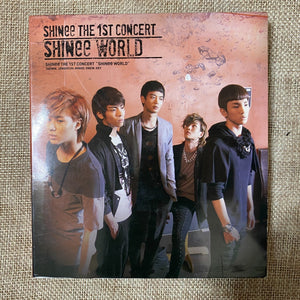 SHINEE [The 1st Concert SHINEE WORLD] CD Set, 2 Discs + Photobook / Good / Gift