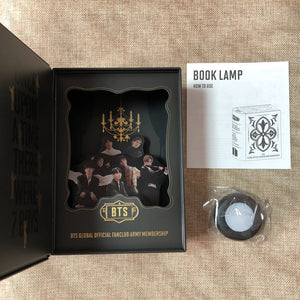 BTS [GLOBAL OFFICIAL FANCLUB 7th ARMY MEMBERSHIP KIT] BOOK LAMP Only / Gift