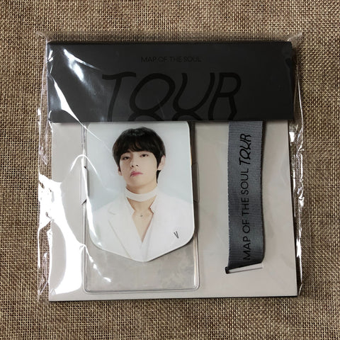 BTS V TAEHYUNG [Map Of The Soul Tour] Official Lanyard Photo / New, Rare / Gift