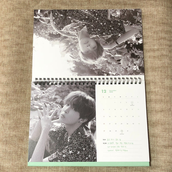 BTS [ 2020 Season's Greetings ] Official Calendar Only / New / Gift