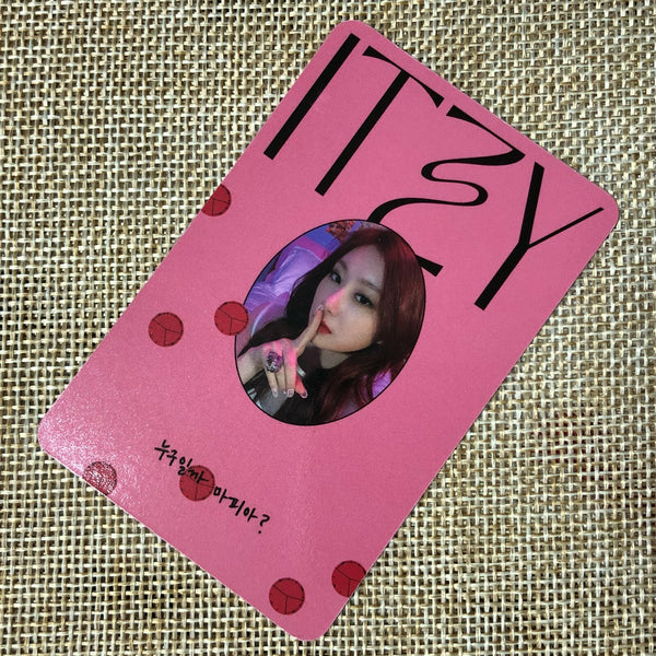 ITZY CHAERYEONG #5 [ GUESS WHO ] Official Special Photocard / New / Gift