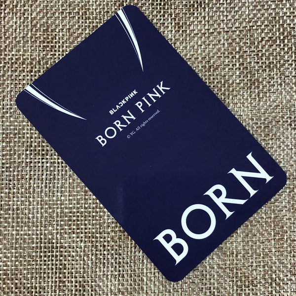BLACKPINK ROSE [Born Pink MD Pop-Up Store Deco Kit] Official Photocard / Gift