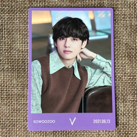 BTS V TAEHYUNG 1/8 [ 2021 Muster SOWOOZOO ] Official Mini Photocard / New / Gift