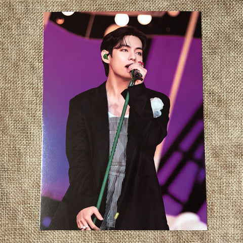 BTS V [ MAP OF THE SOUL ON:E Bluray ] Official Postcard Photo / New / Gift