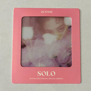 BLACKPINK JENNIE #1 [Solo Photobook Sepcial ed.] Official Film Photocard / Gift