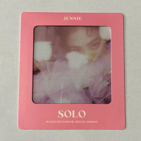 BLACKPINK JENNIE #1 [Solo Photobook Sepcial ed.] Official Film Photocard / Gift