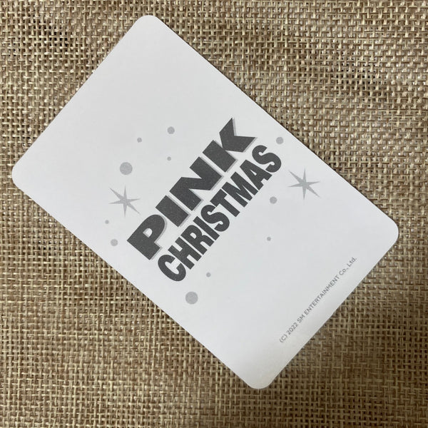 NCT RENJUN #2 [PINK CHRISTMAS SMTOWN MD Trading Random] Official Photocard /+G