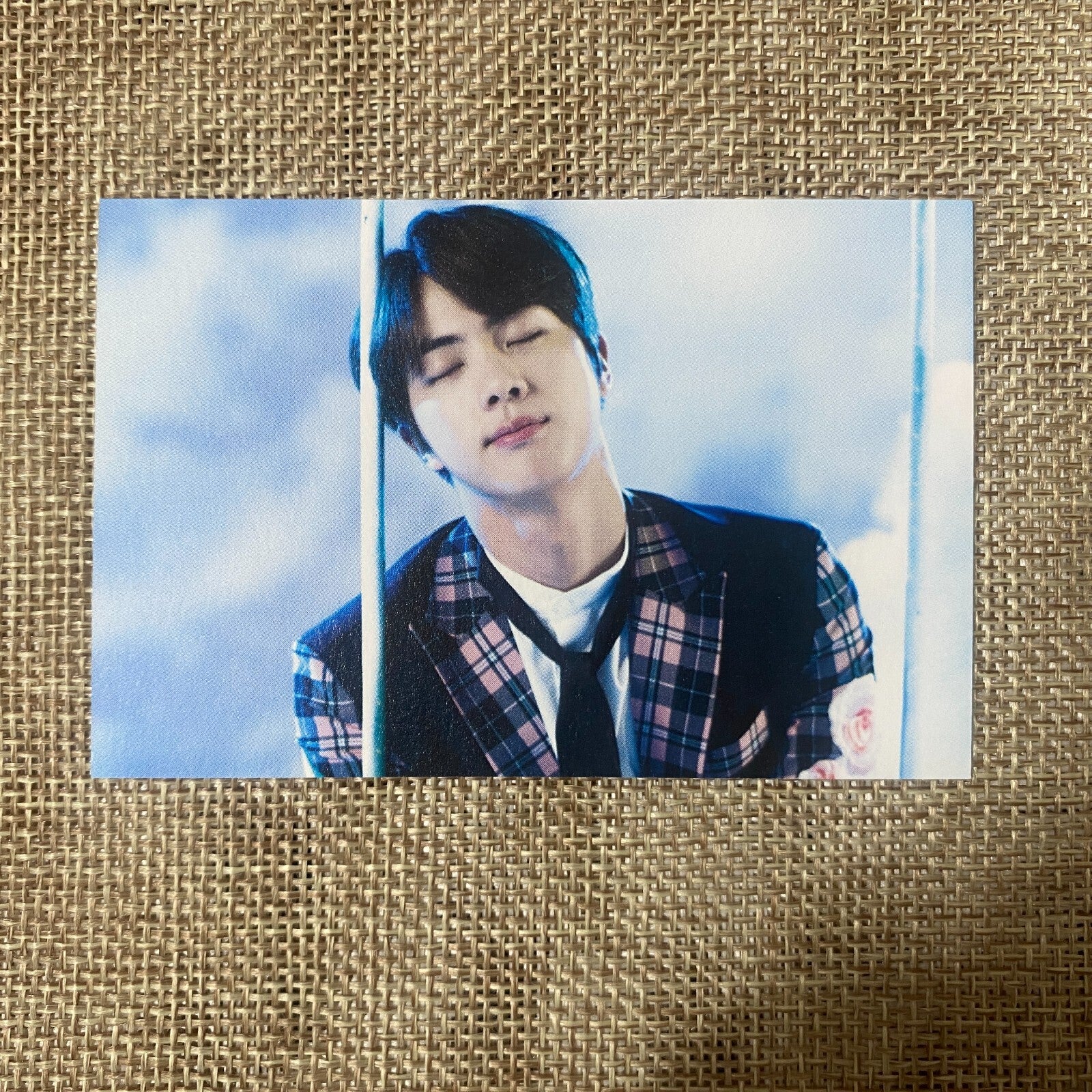 BTS JIN 6/8 [ Wings Tour Japan Concert ] Official Mini Photocard / New / Gift