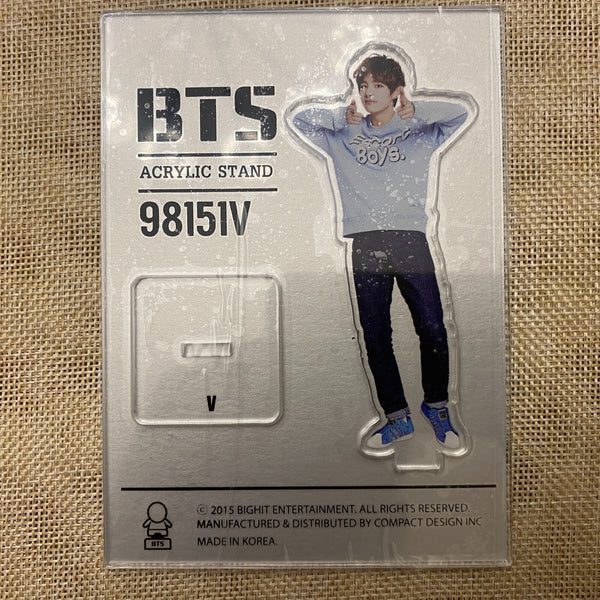 BTS V [ 2nd Muster 17520 98151 ] Official Acrylic Stand / New, Rare / Gift