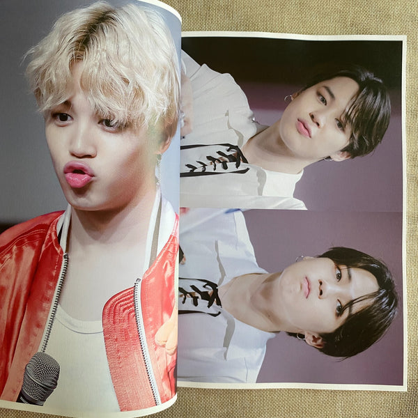 BTS JIMIN [OVER FILL Exhibition] Photobook, Tension Up 64 pg 21x29 cm / Gift