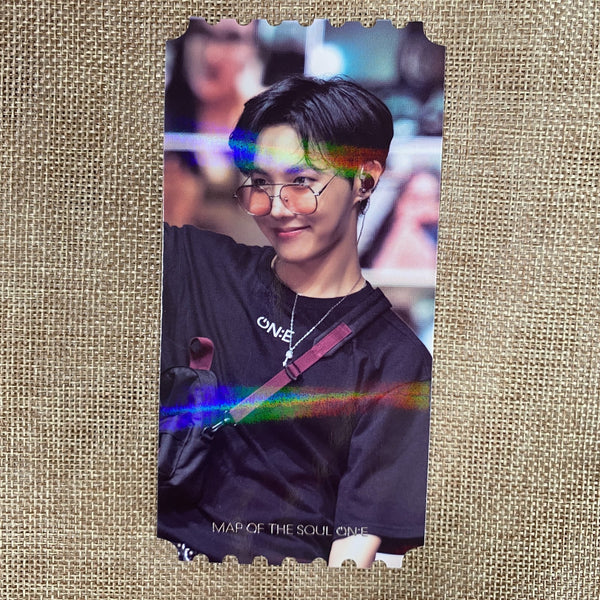 BTS [ Map of the Soul ON:E DVD ] Hologram Photo Ticket Set (All Member) / New/+G