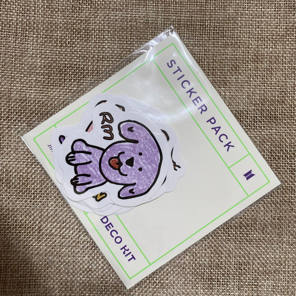 BTS GROUP [ 2022 Deco KIT ] Official Cutting Sticker Pack /New, Rare / Gift