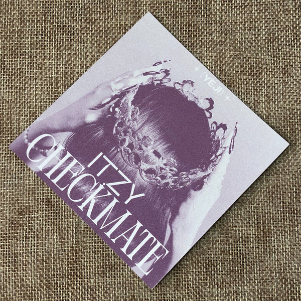 ITZY YEJI [ CHECKMATE ] Official Special Card Photocard / New / Gift